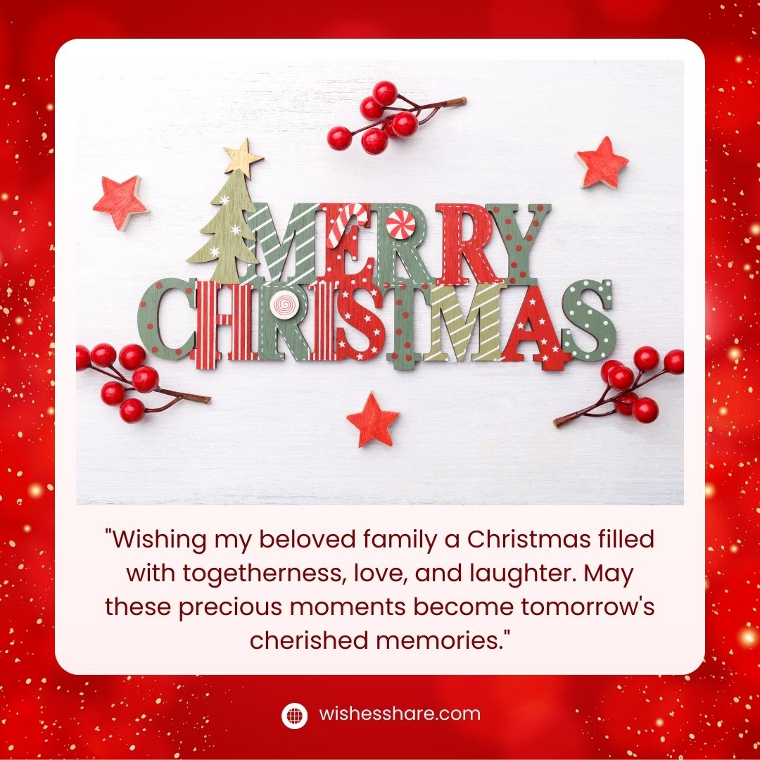 Christmas Card Messages for Family