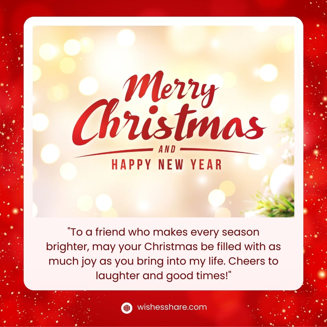 Christmas Card Messages for Friends