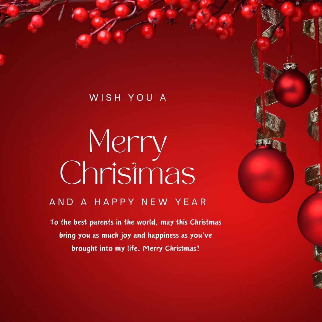 Christmas Wishes For Parents