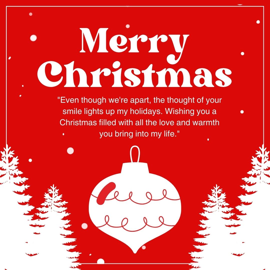 Christmas Wishes To Wife In Long Distance