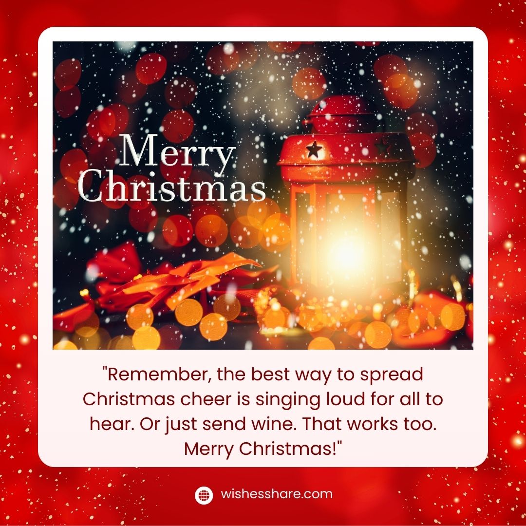 Funny Things To Write In a Christmas Card