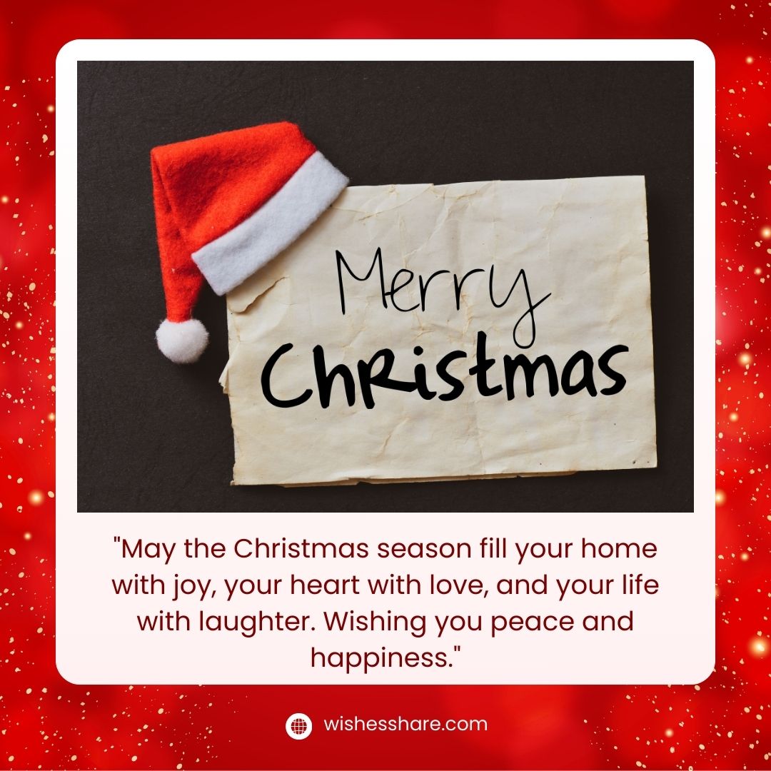 Inspirational Wordings For Christmas Card