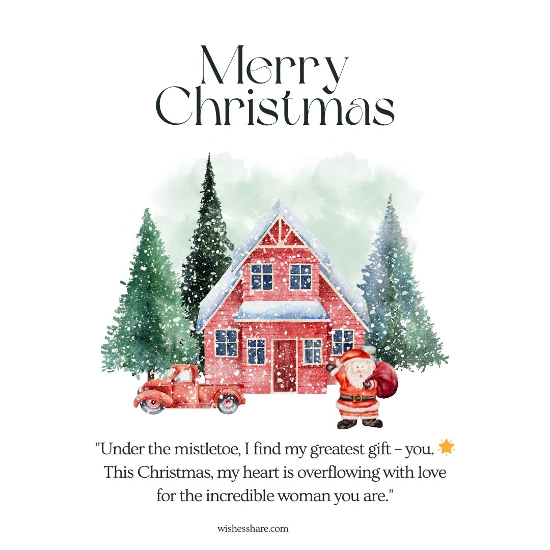 Romantic Christmas Messages For Wife