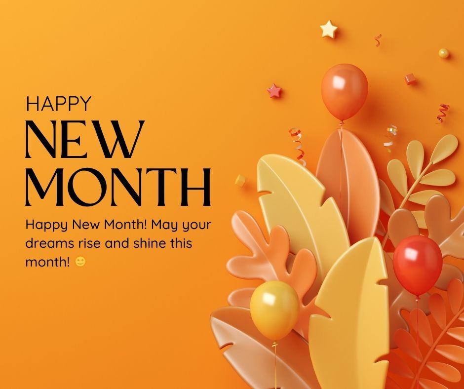Happy New Month Texts