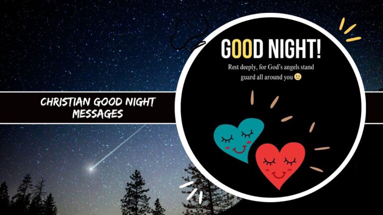 Christian Good Night Messages