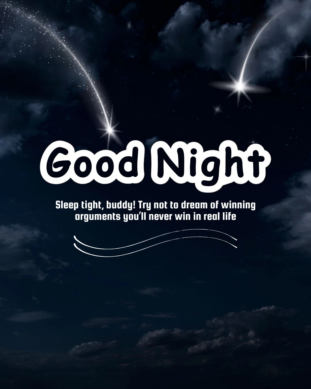 Funny Good Night Wishes For Friends