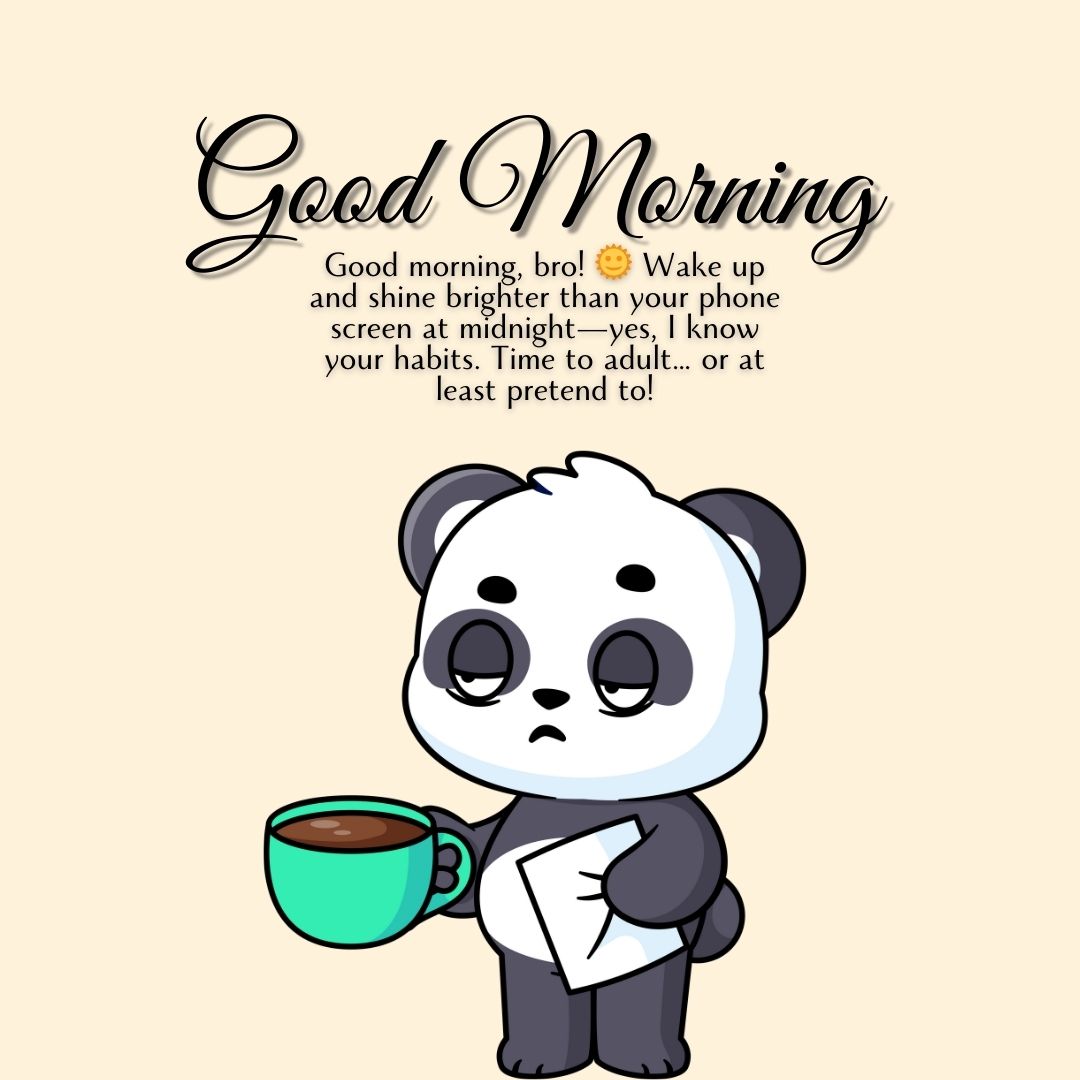 good morning messages for brother