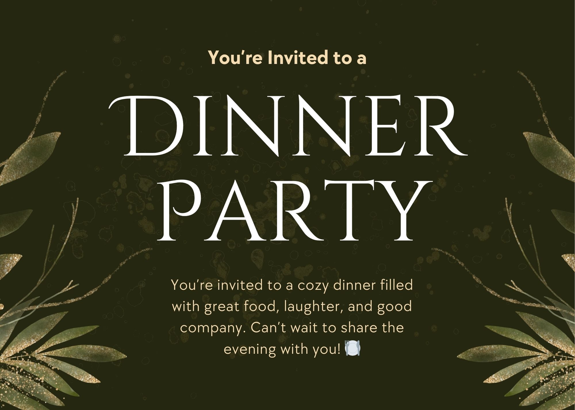 Best Dinner Party Invitation Messages