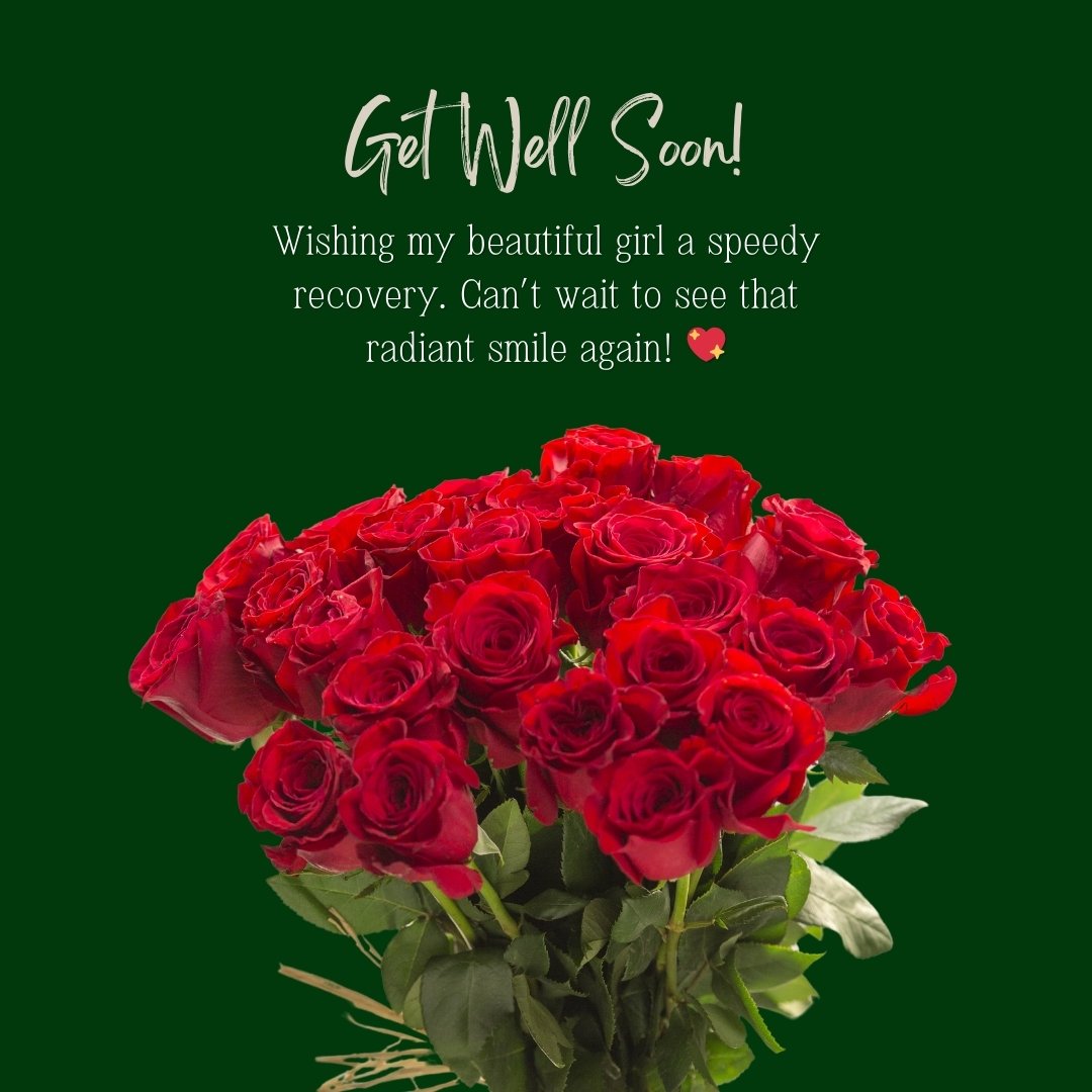 Get Well Soon Captions for Girlfriend