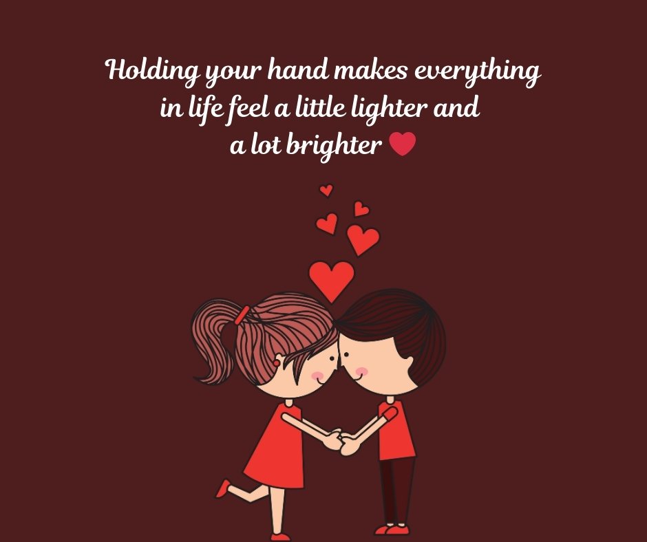 Holding Hands Messages