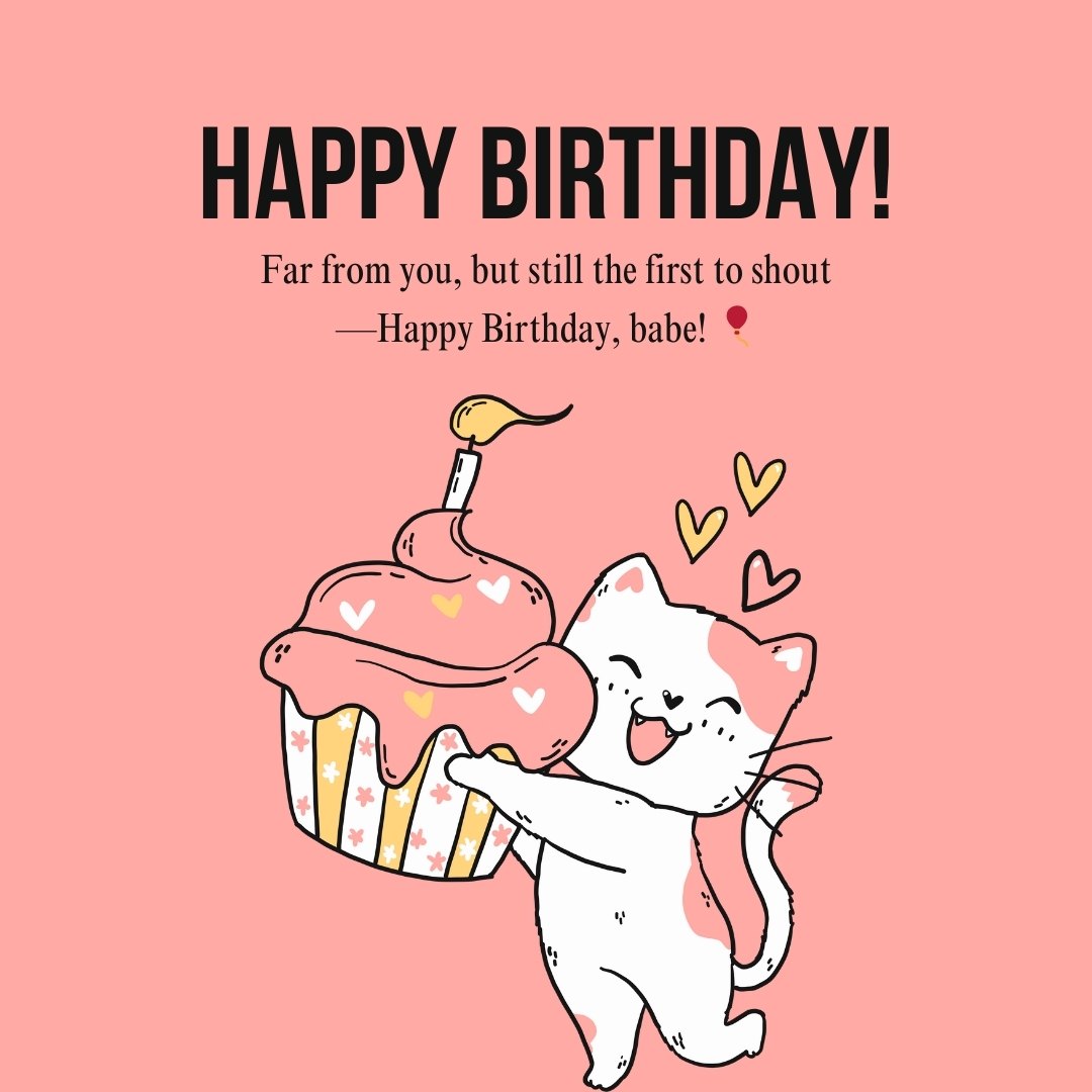 Long Distance Birthday Texts For Wife