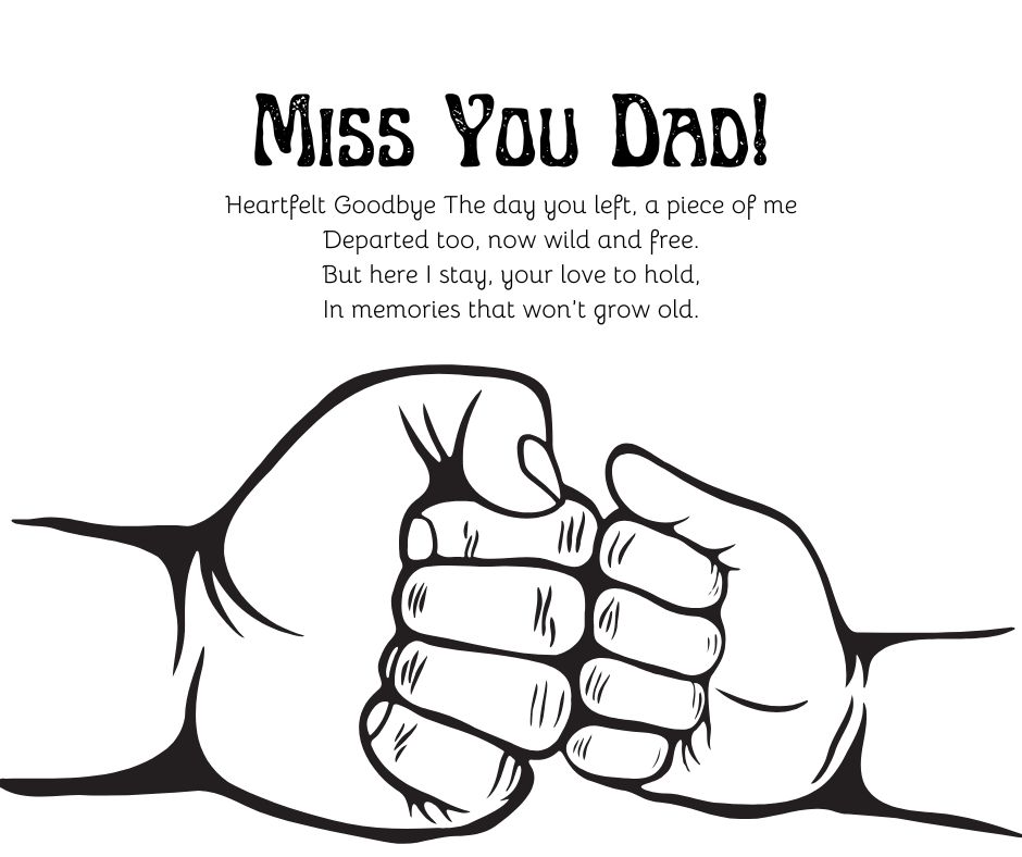 Miss You Dad After Death Poem