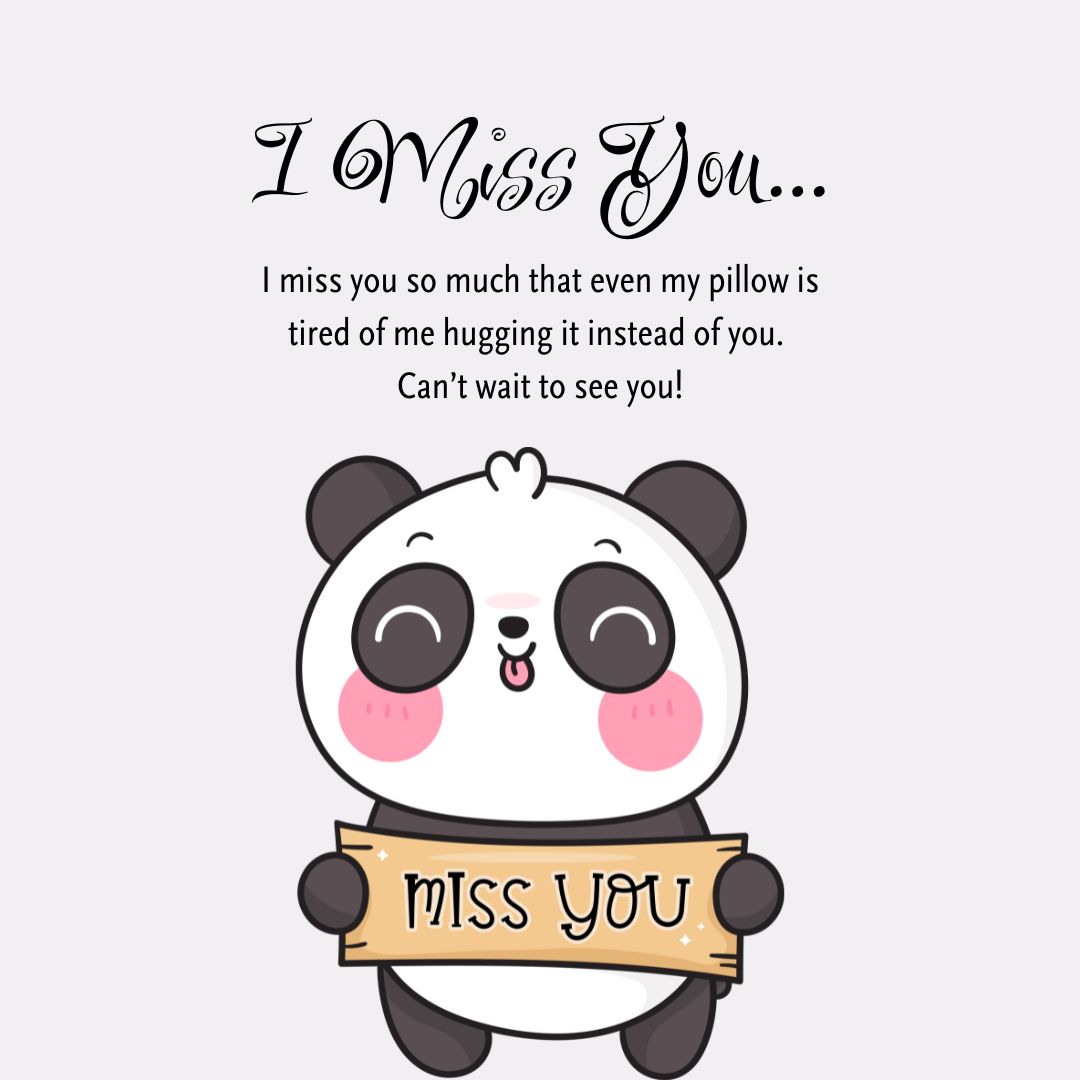 I Miss You Message to Make Her Smile