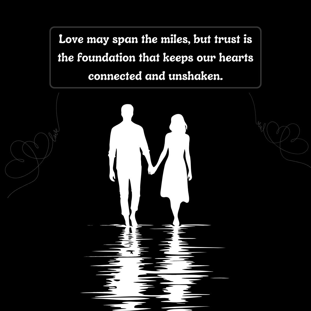 Love and Trust Messages for Distance Relationship