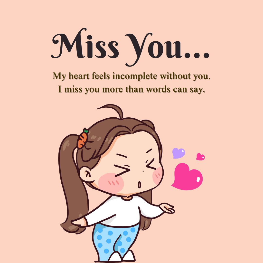 Short Emotional Missing You Messages for Him