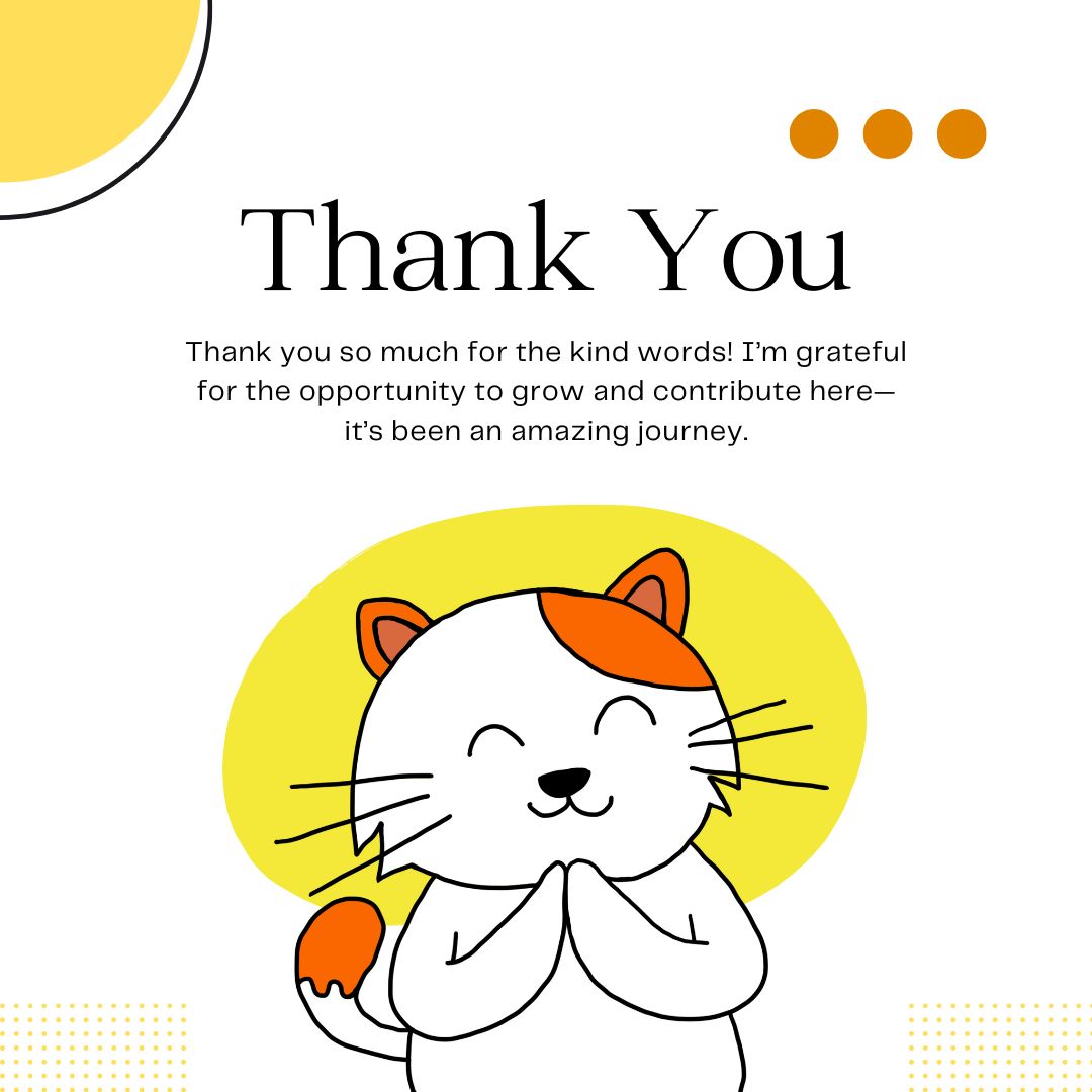 Work Anniversary Congratulations Reply