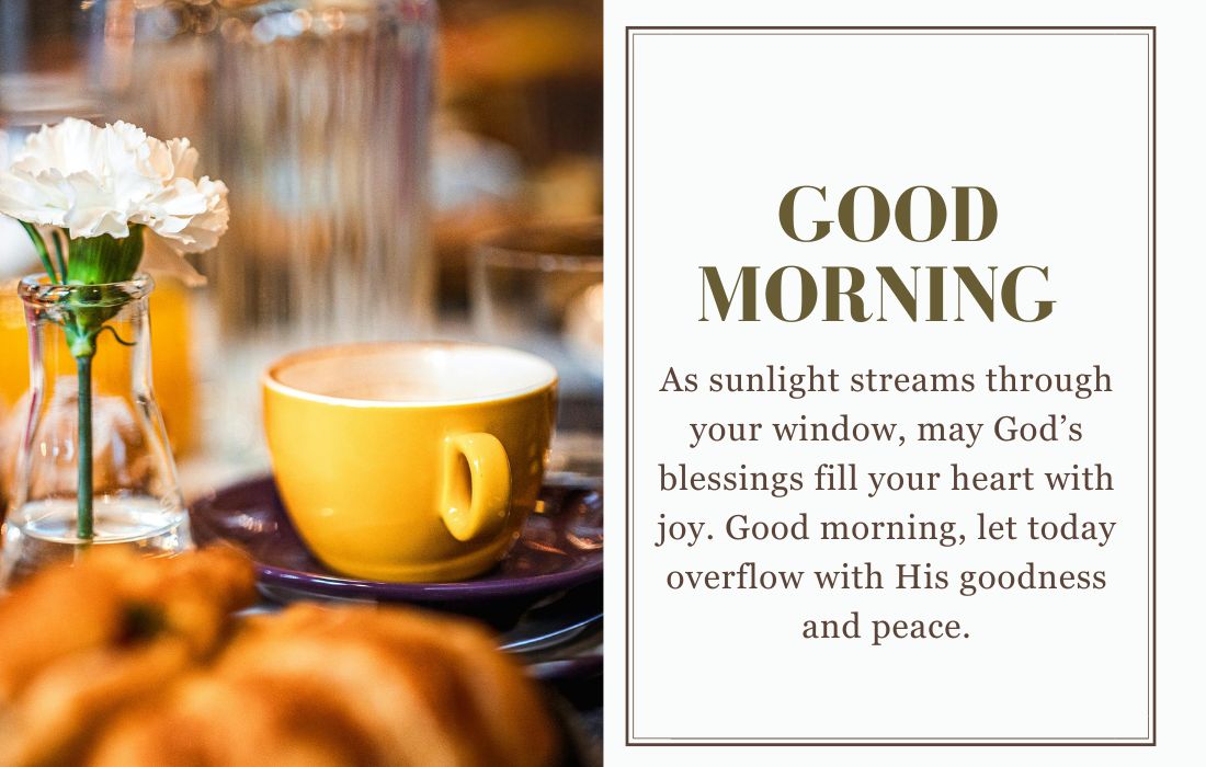 Morning Blessings: Good Morning Godly Messages to Uplift Spirits