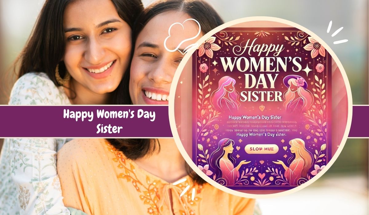 Happy Women's Day Sister