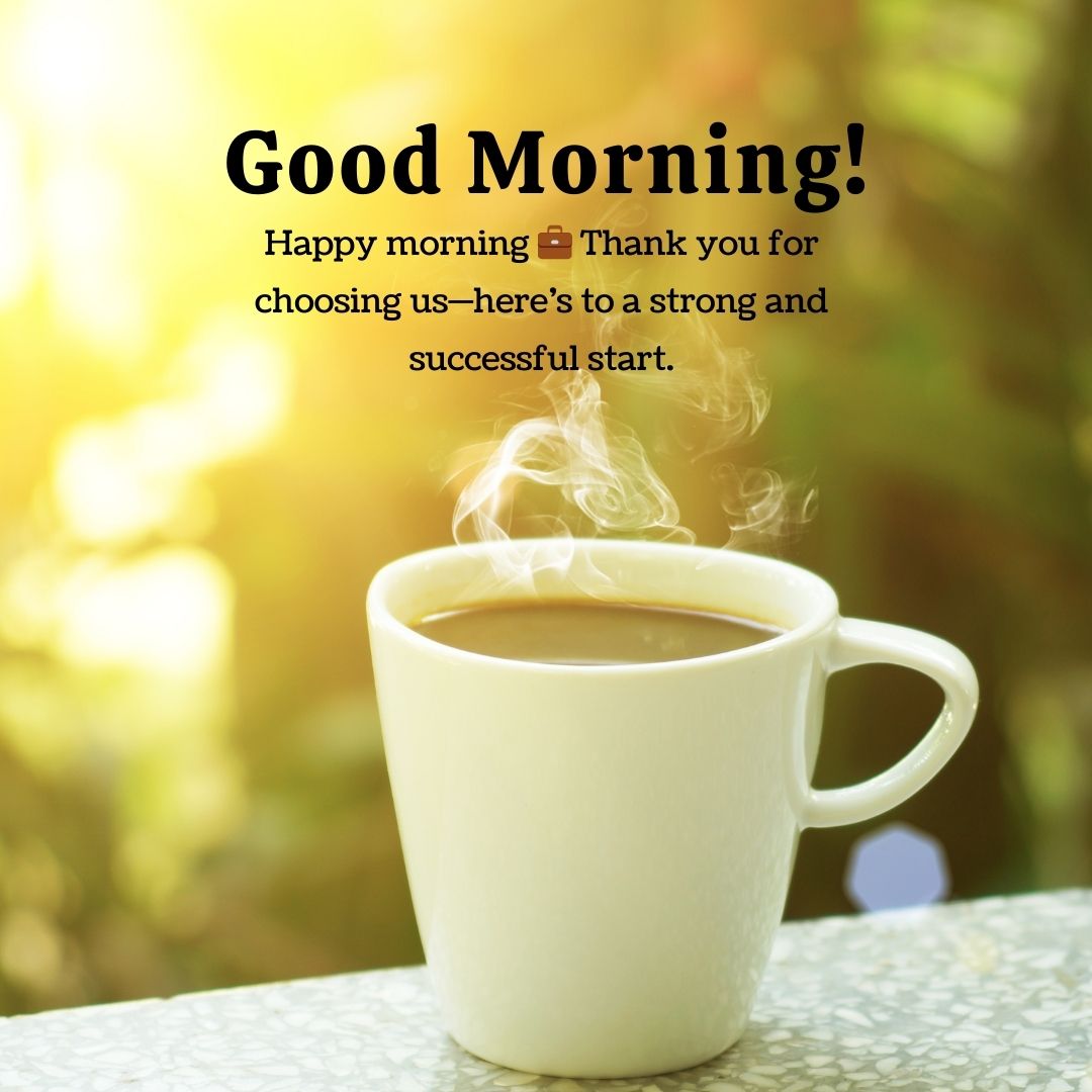 Good Morning Messages for New Clients