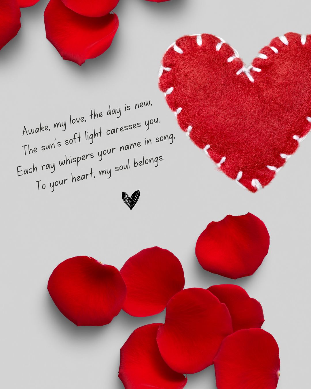 Romantic Poetic Good Morning Texts for Your Partner