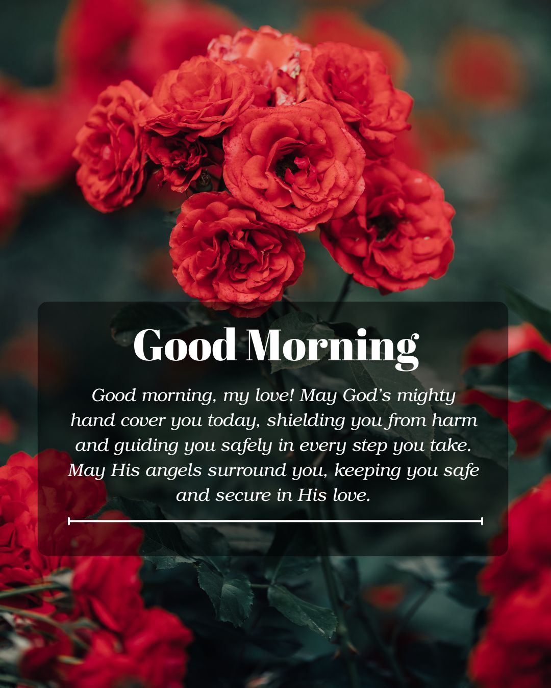 Good Morning Prayer for Him to Protect Him Throughout the Day