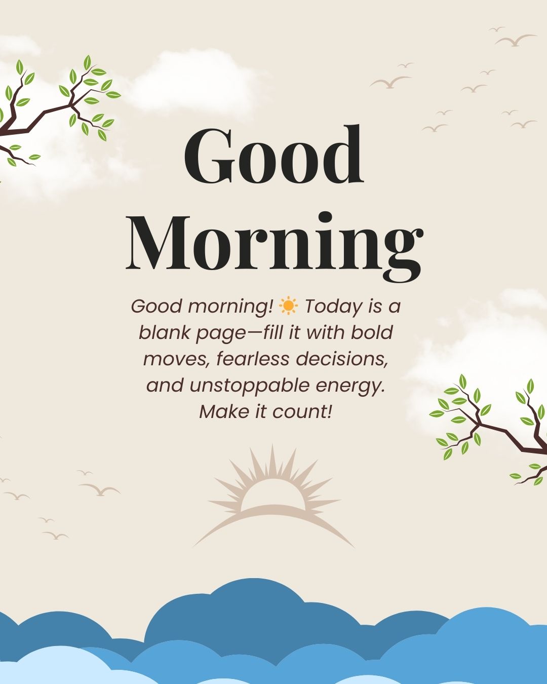 Motivational Good Morning Wishes for a Fresh Start