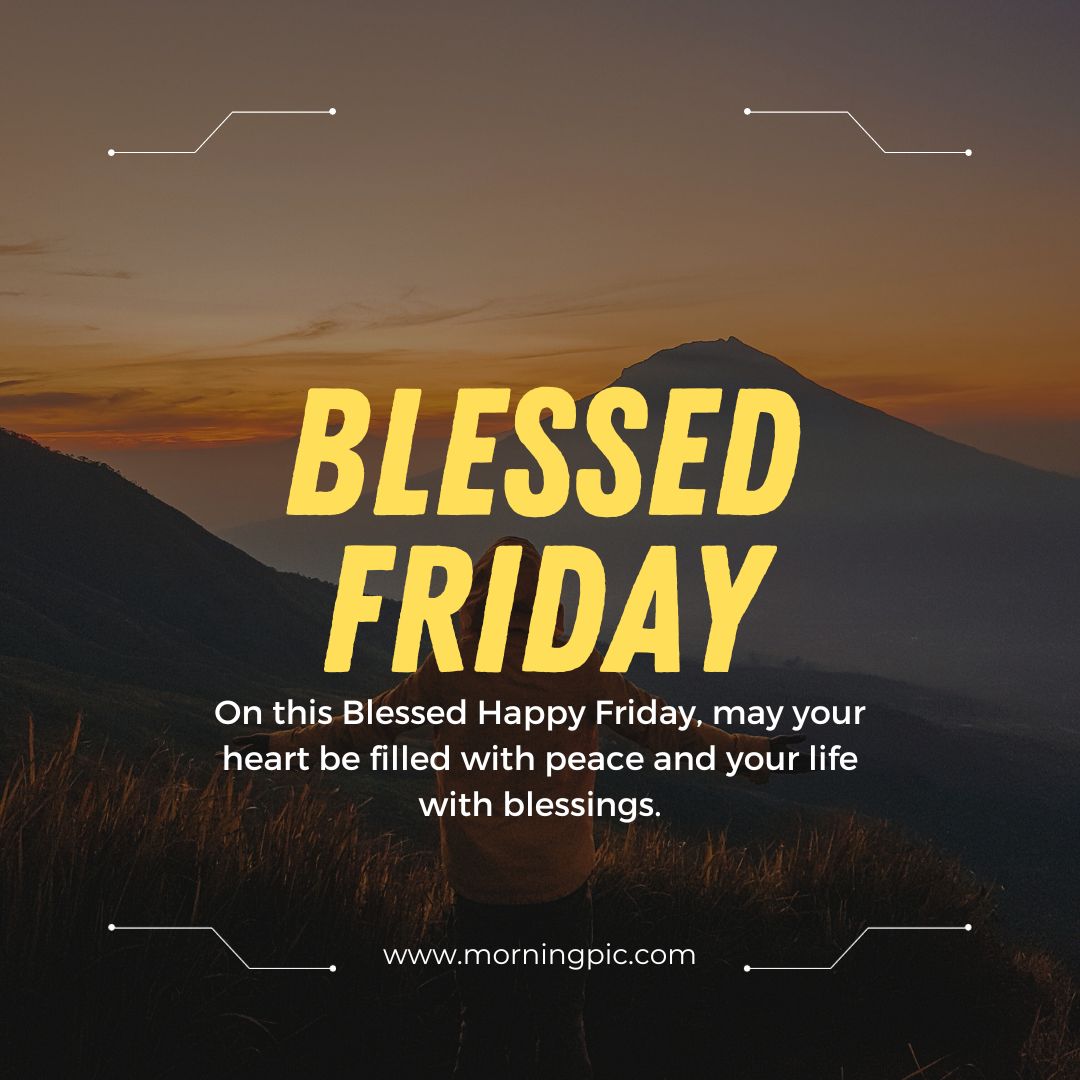 Blessed Happy Friday Images
