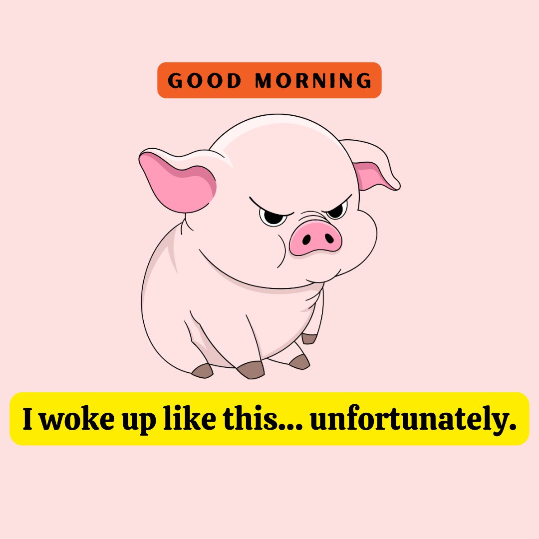 Funny Good Morning Captions for Instagram