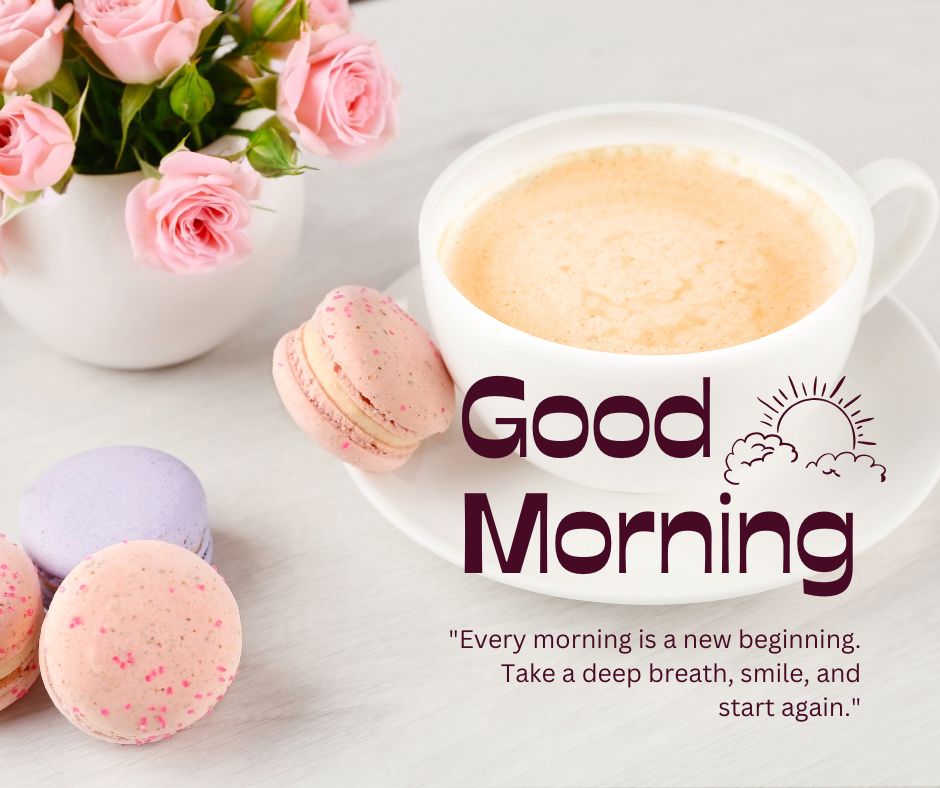 Good Morning Rose Images with Inspirational Quotes