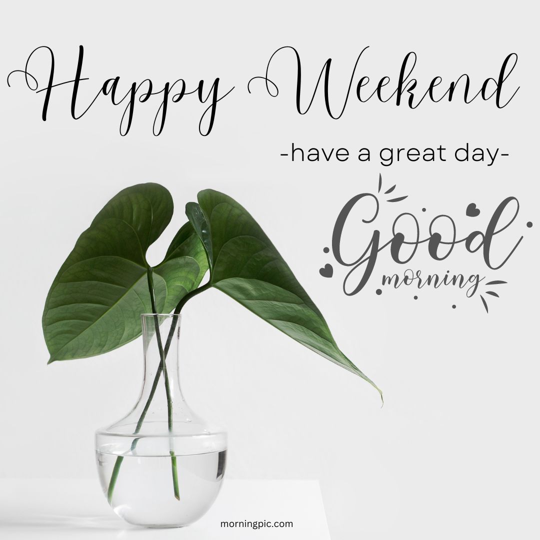 Good morning Happy Friday Images