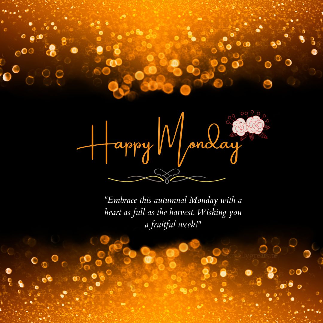 Happy Monday Images Fall