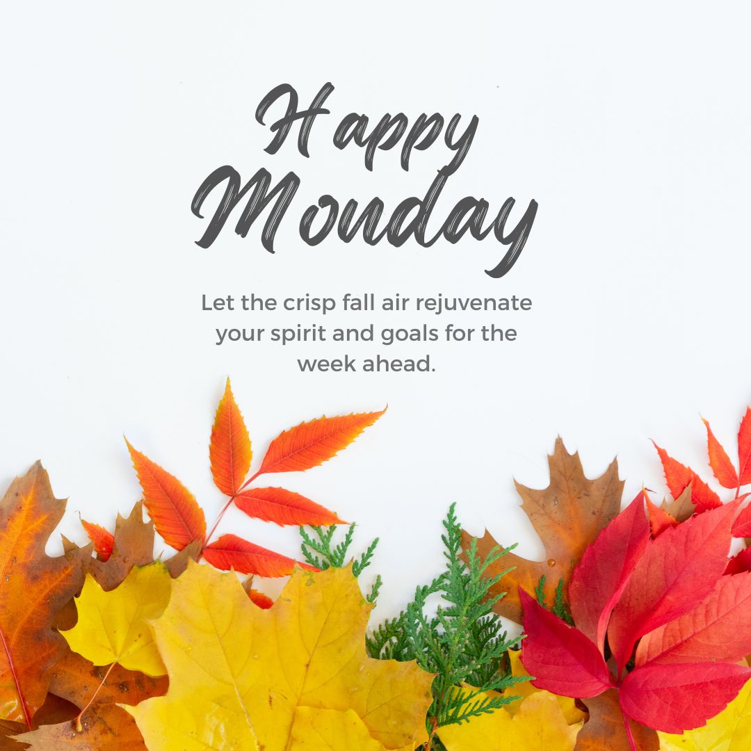 Happy Monday Images Fall