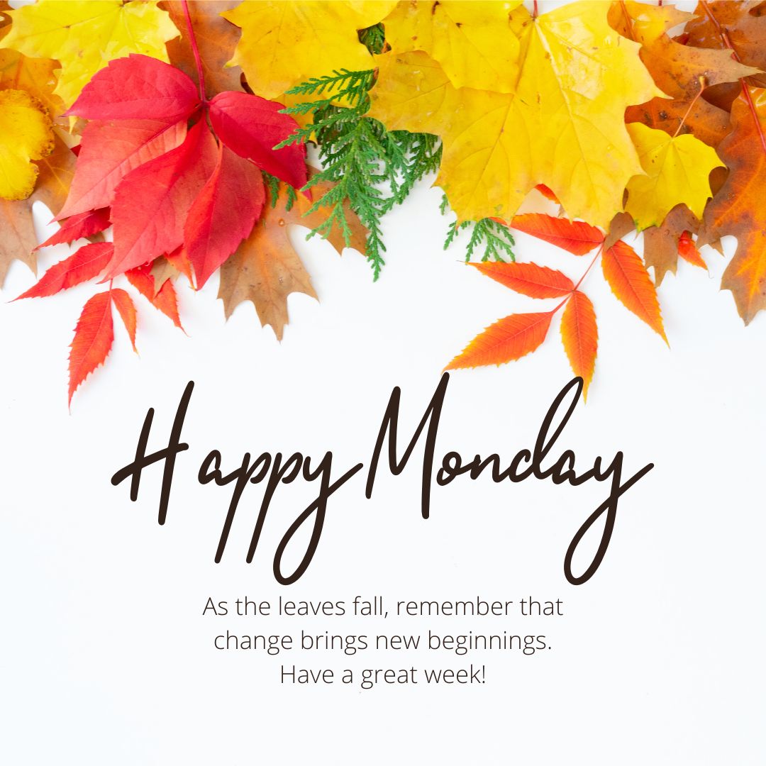 Happy Monday Images Fall