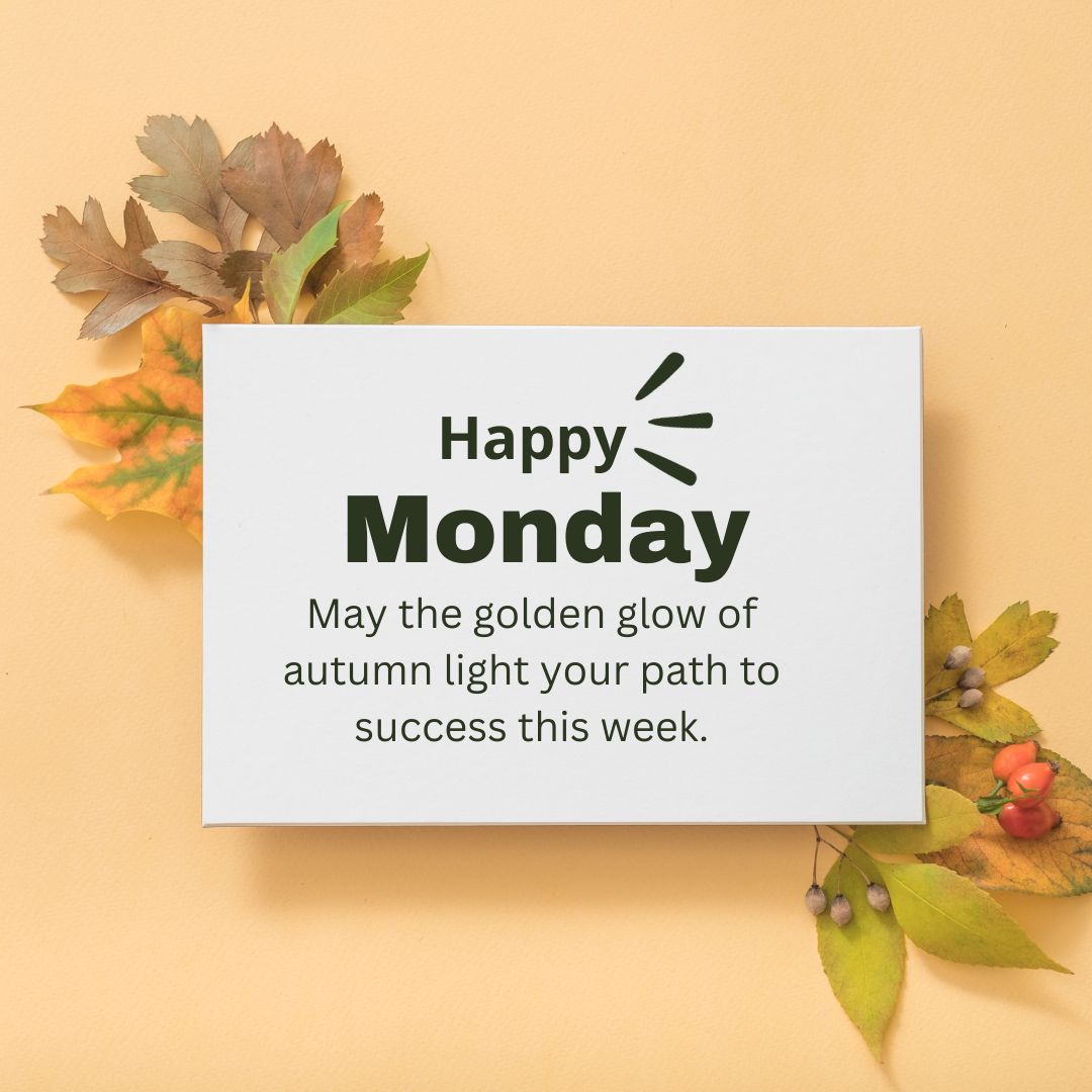 Happy Monday Images Fall