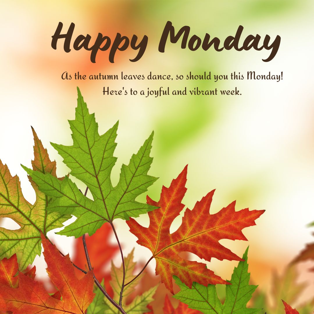 Happy Monday Images Fall