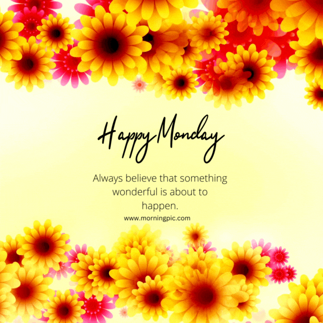 Happy Monday Images GIF