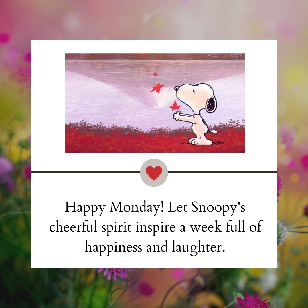 Snoopy Happy Monday Images