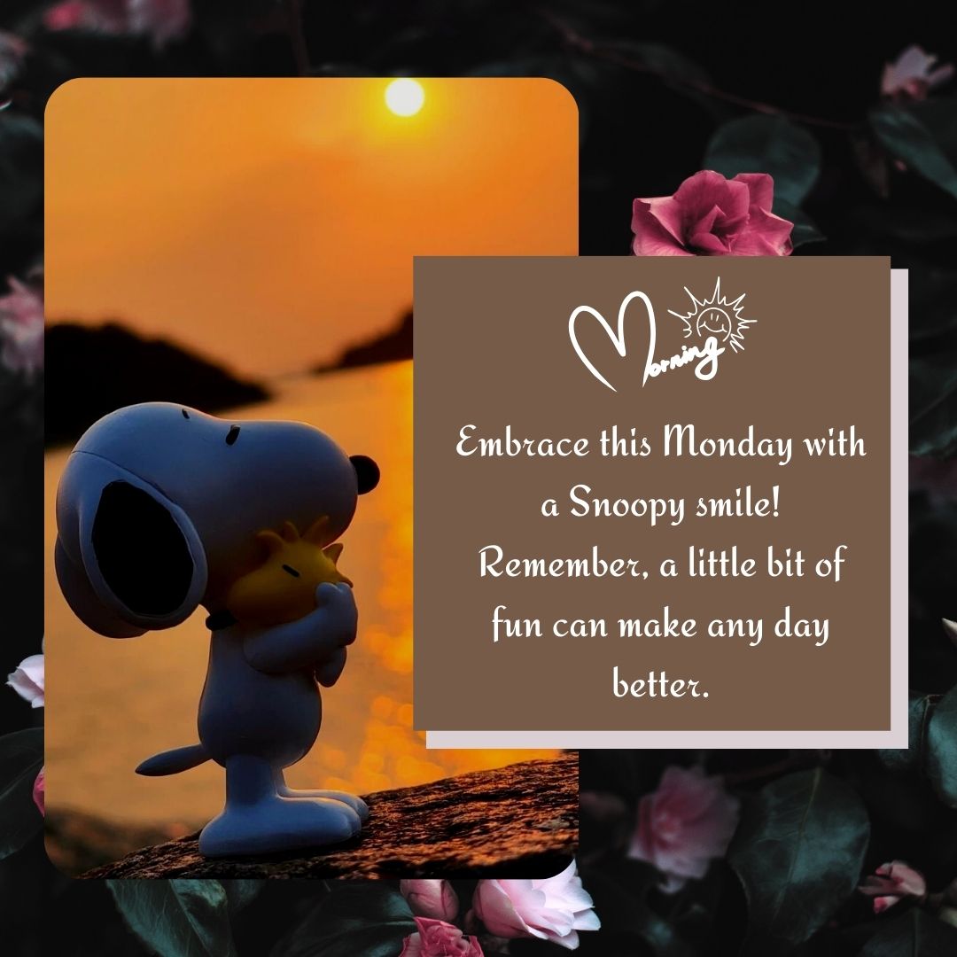 Snoopy Happy Monday Images