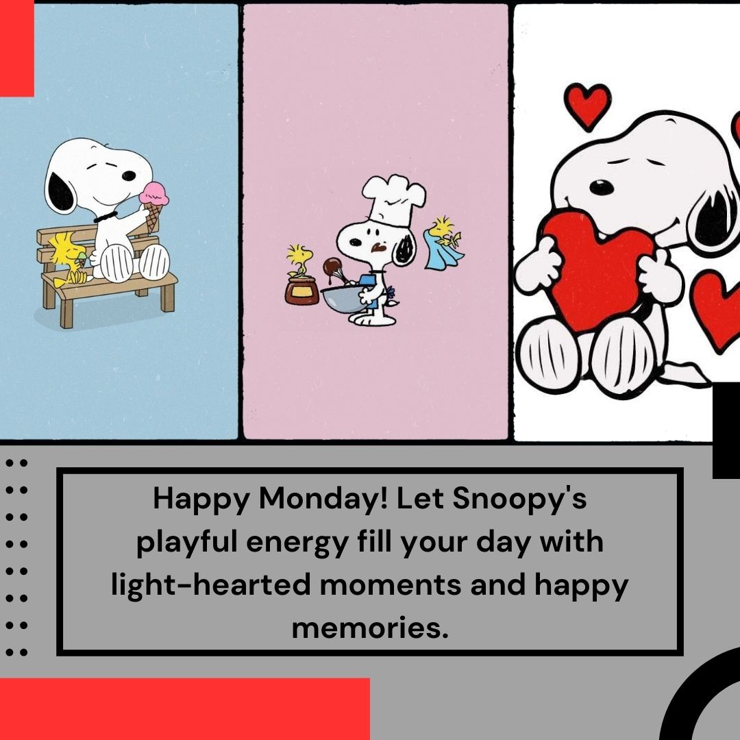 Snoopy Happy Monday Images