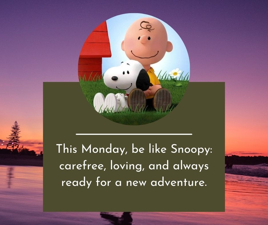 Snoopy Happy Monday Images