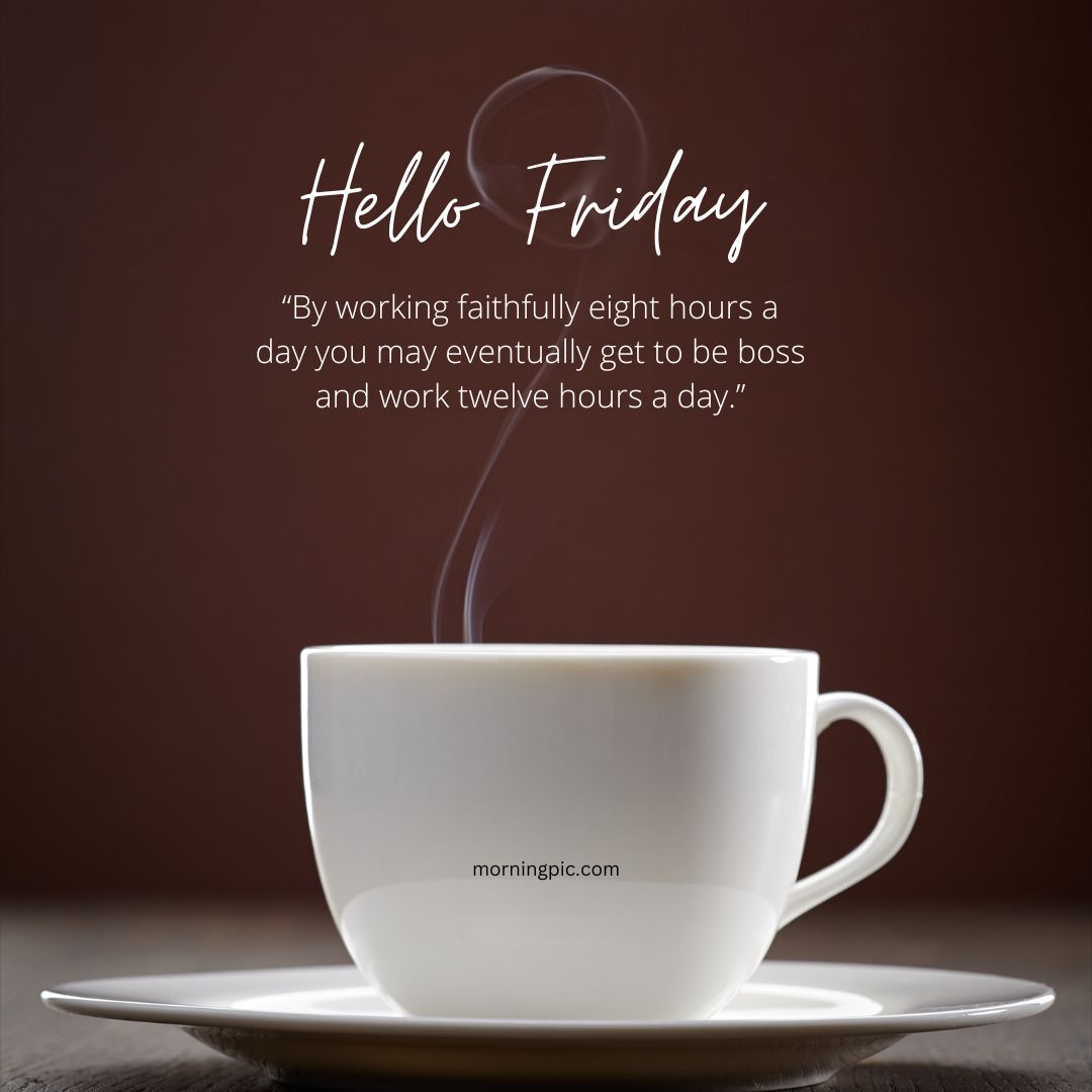 happy friday good morning images with quotes