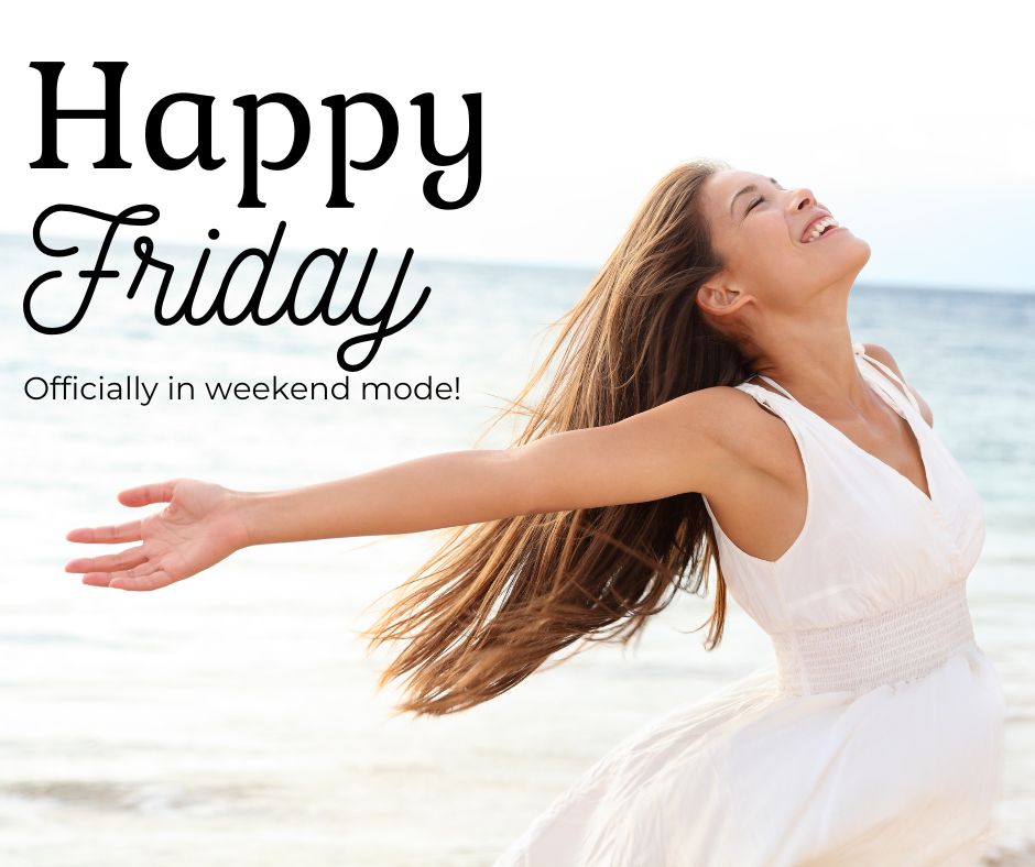 Officially in weekend mode! Happy Friday!