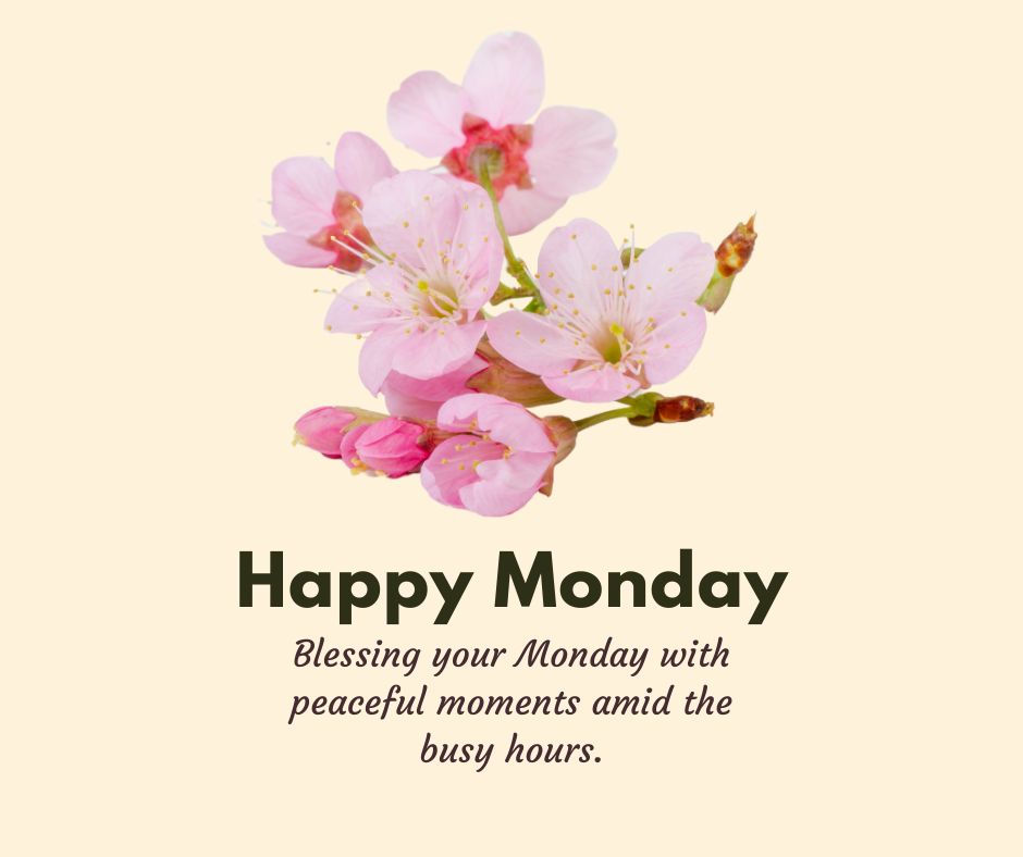 happy monday images blessings